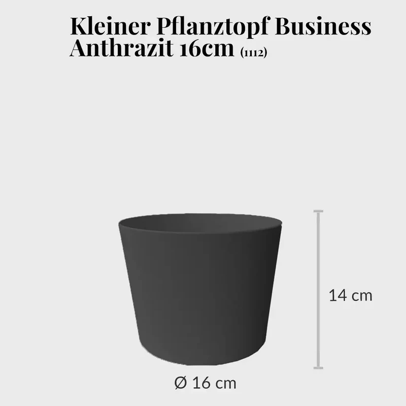 Kleiner Pflanztopf Klassik Business