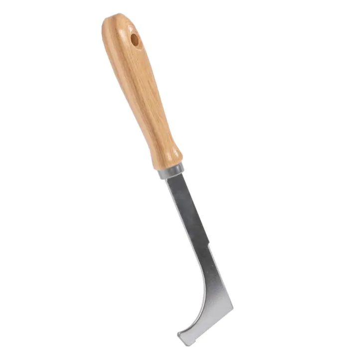 Hand Joint Scraper - Galvanized Steel - Ash Wood Handle