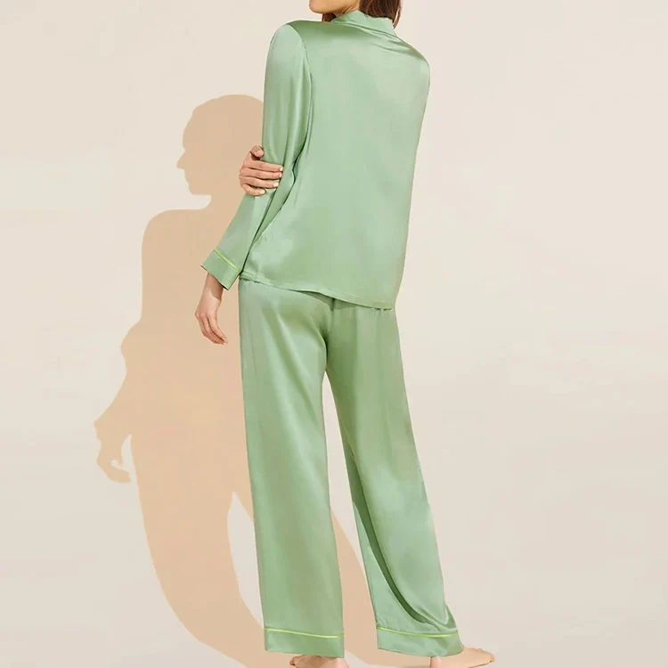 Damen-Pyjama-Set aus 100 % Seide | La Parisienne