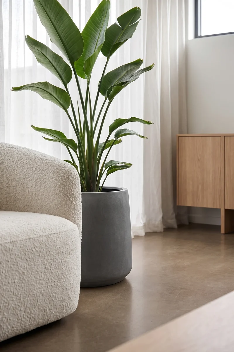 Pflanzkübel Patt Grau, rund aus Fiberstone