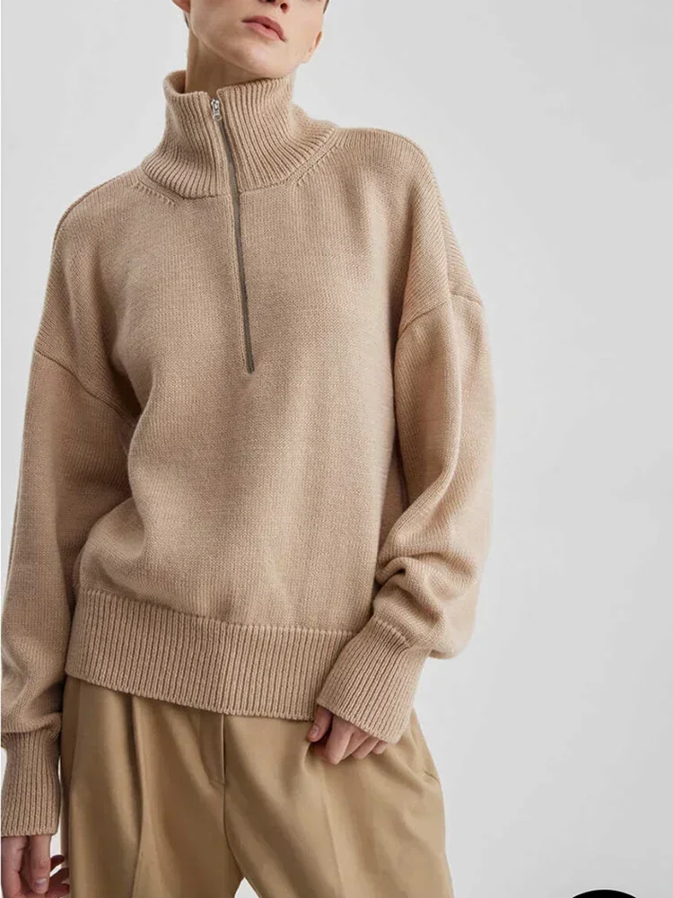 Pullover mit Reißverschluss | La Parisienne