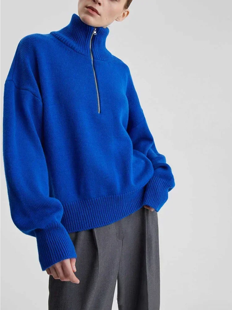 Pullover mit Reißverschluss | La Parisienne