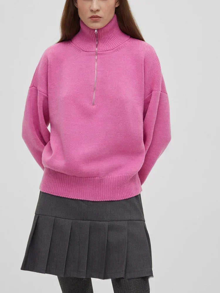 Pullover mit Reißverschluss | La Parisienne