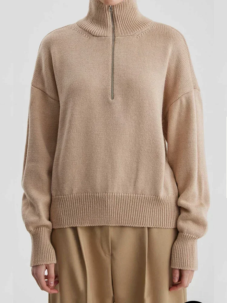 Pullover mit Reißverschluss | La Parisienne
