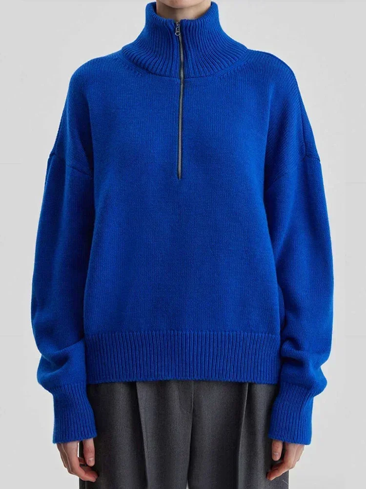 Pullover mit Reißverschluss | La Parisienne