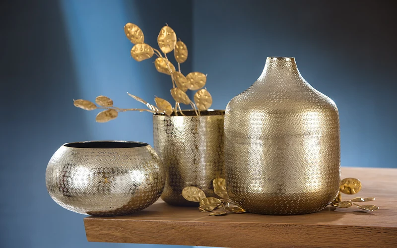 Aluminium Deko Vase "Nello"