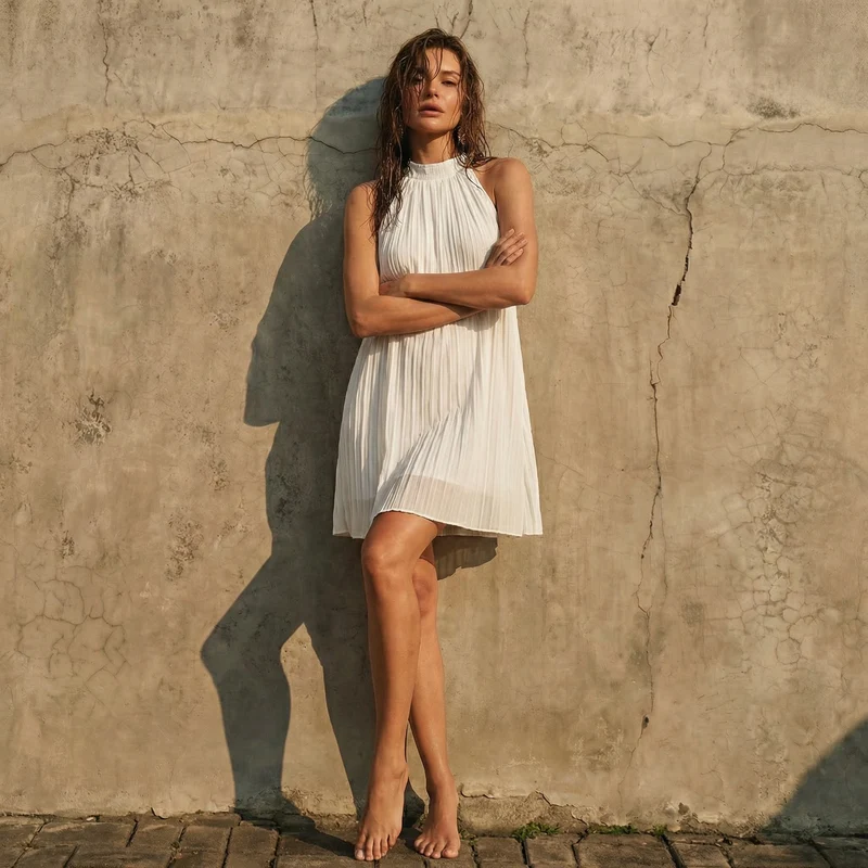 Leichtes & elegantes Strandkleid | La Parisienne