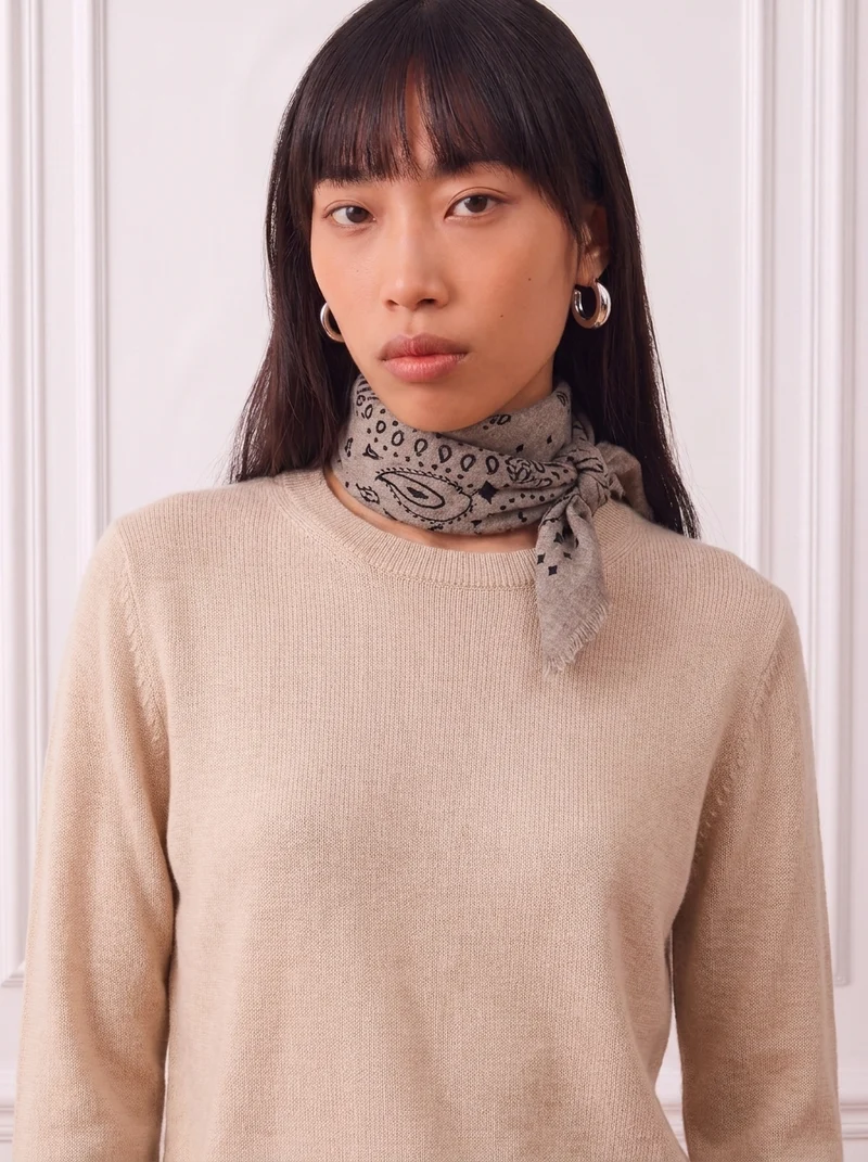 Großes Kaschmir-Bandana 90 | La Parisienne