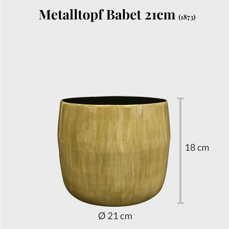 Metalltopf Babet 21cm