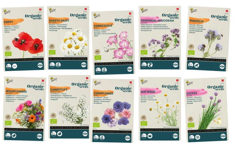 Bienengarten & Insektenparadies Samenpaket BIO
