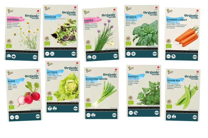 Frühlingsaussaat Starterkit Samenpaket BIO