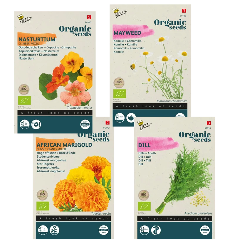 Gemüsegartenbeschützer Samenpaket BIO