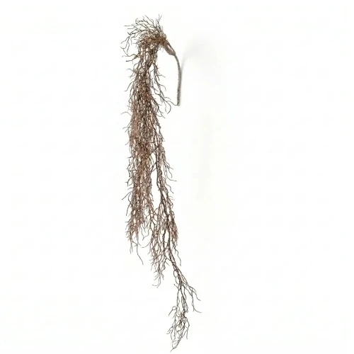Kunsttak sisal slinger bruin - 120 cm
