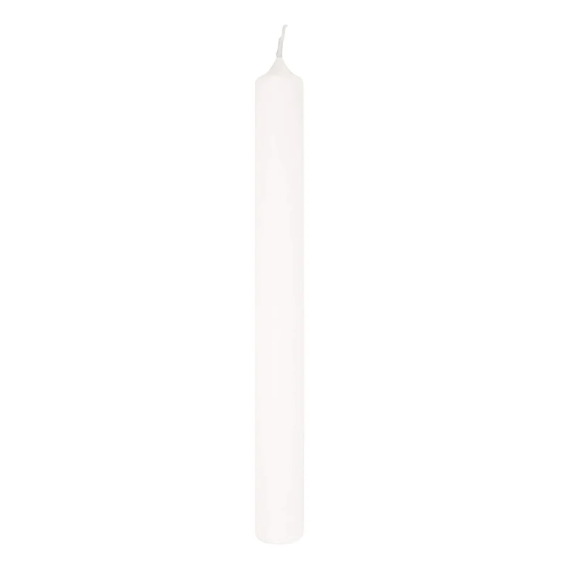 CANDLE getauchte Titankerze weiß