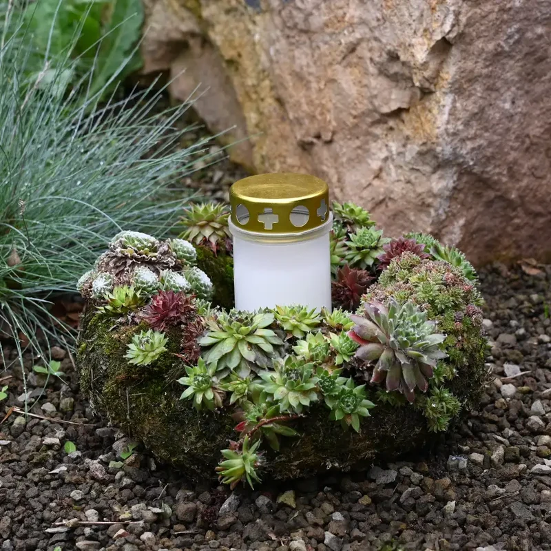 Langlebiger Grabschmuck Kranz Ø 25cm