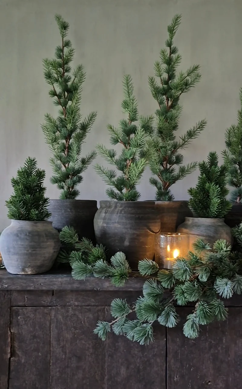 Larix kunstslinger guirlande real touch - 175 cm
