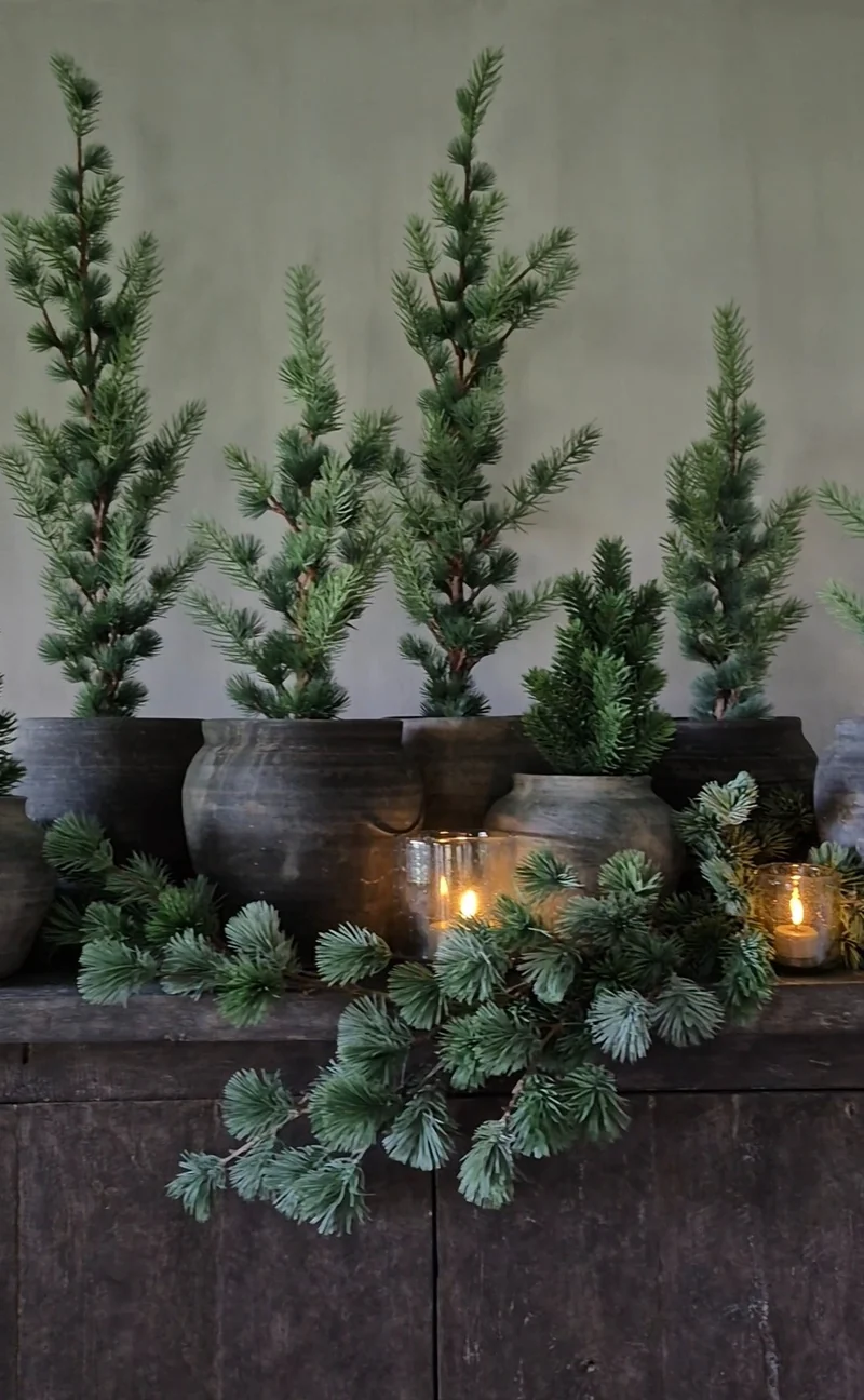 Larix kunstslinger guirlande real touch - 175 cm