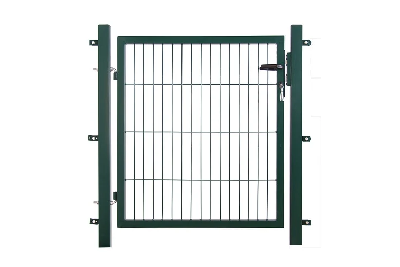 Garten-Tor Anthrazit/Grün/Verzinkt