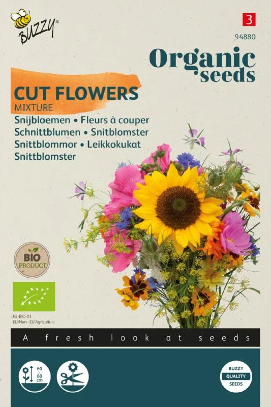 Schnittblumen Saatgutmischung BIO