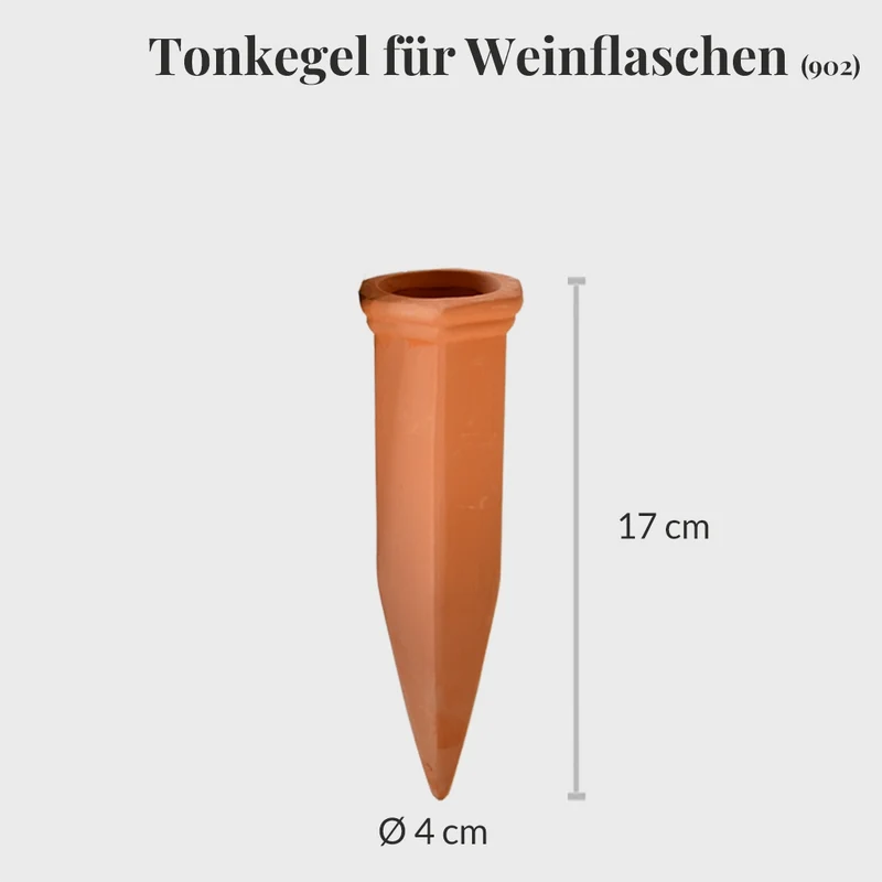 Tonkegel Bewässerung 1er