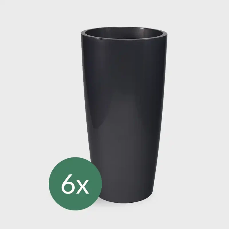 6er Übertopfset Hydro Business Pflanzgefäß Vase