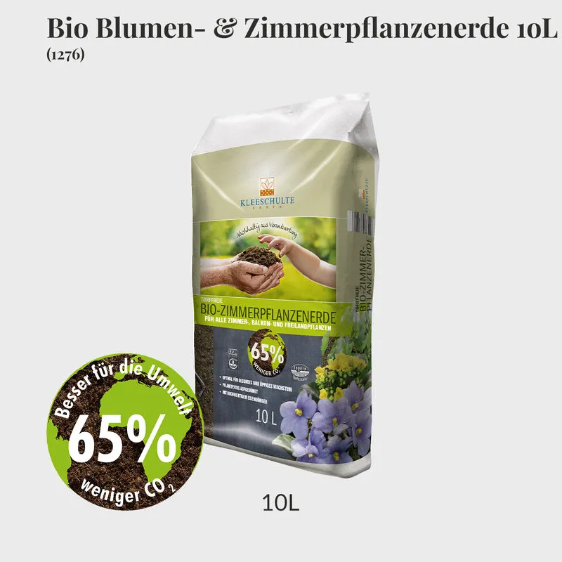 Rattankorb Eckig 30cm mit Erde