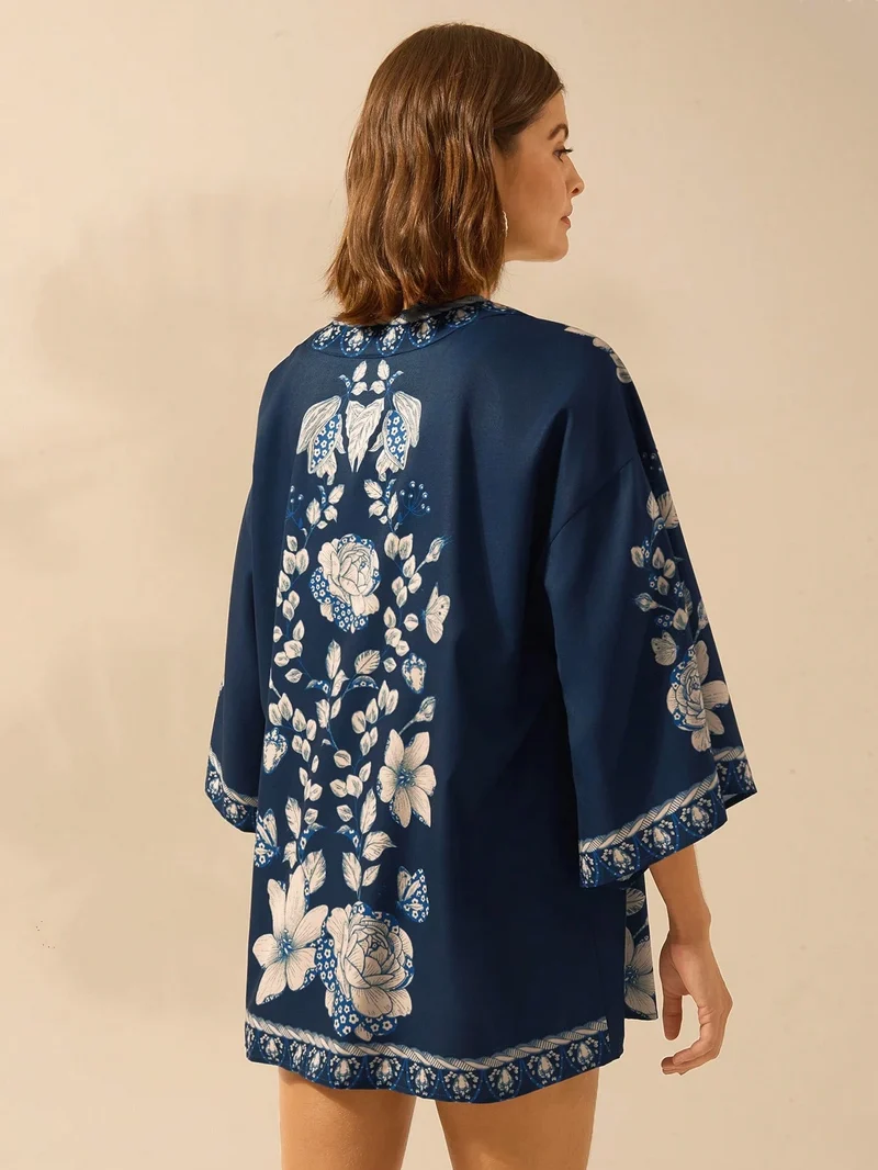 Kimono Ample Langarm | La Parisienne