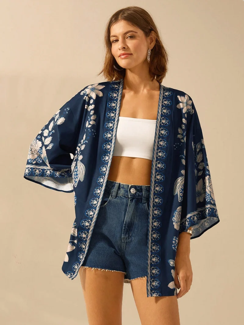 Kimono Ample Langarm | La Parisienne