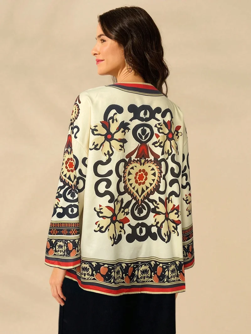 Kimono Ample Langarm | La Parisienne