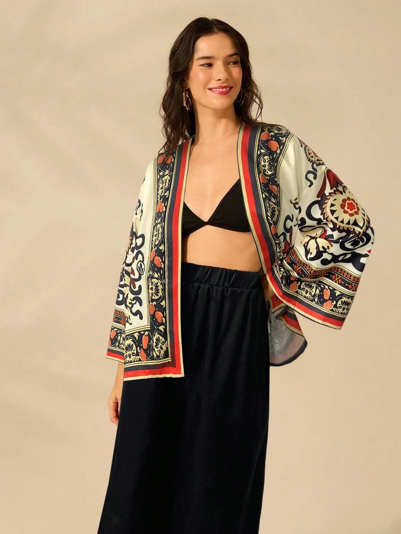 Kimono Ample Langarm | La Parisienne