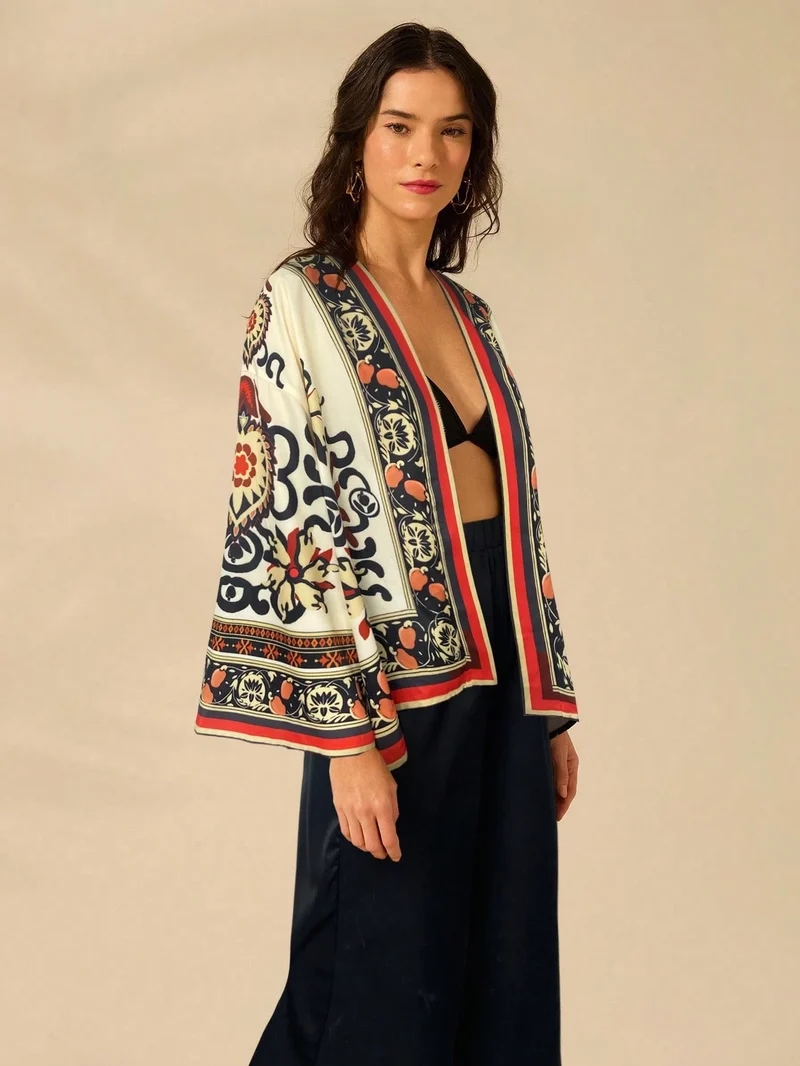 Kimono Ample Langarm | La Parisienne