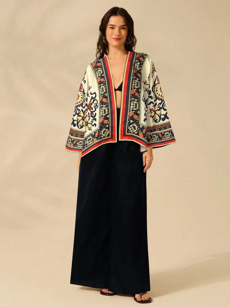 Kimono Ample Langarm | La Parisienne