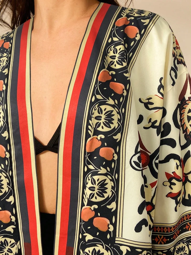 Kimono Ample Langarm | La Parisienne