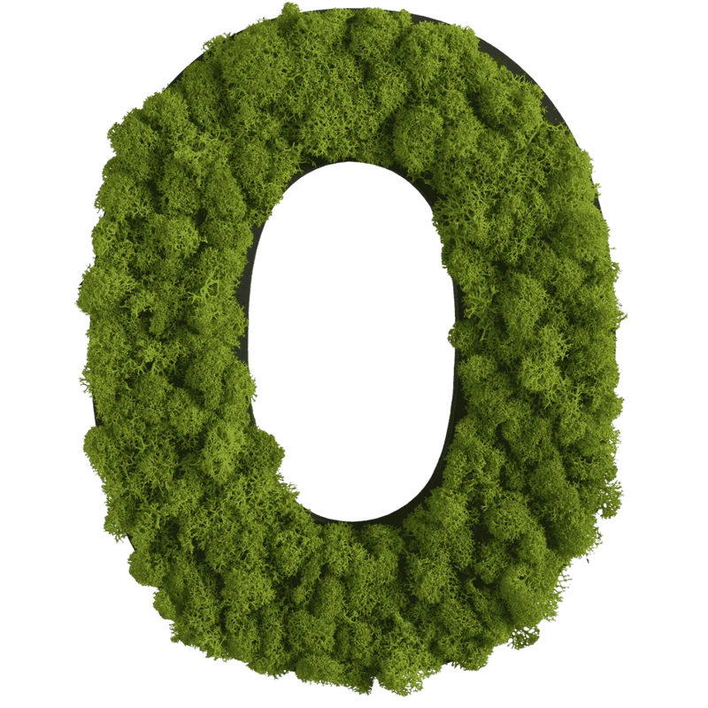 Islandmoos Piktogramm Buchstabe