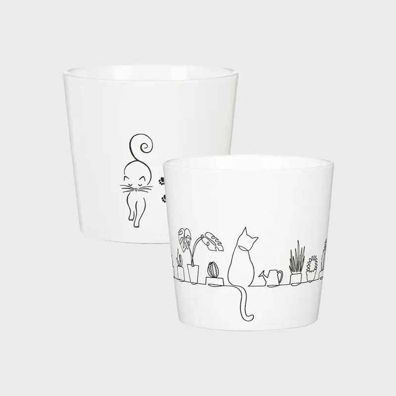 2er Übertopfset Catview & Catwalk
