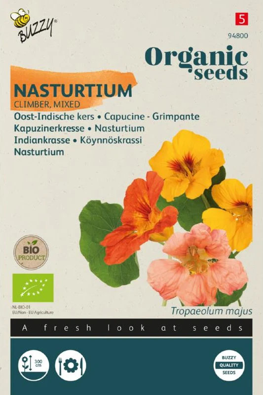 Kapuzinerkresse einfachblühend Samen BIO