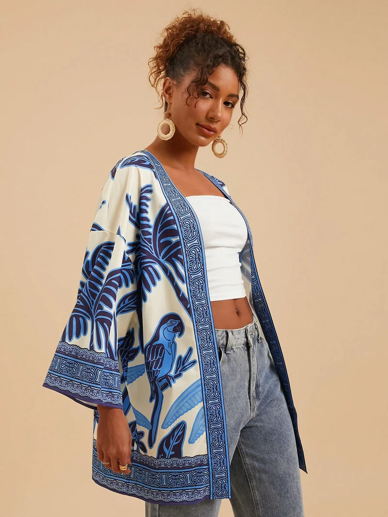 Kimono Ample Langarm | La Parisienne