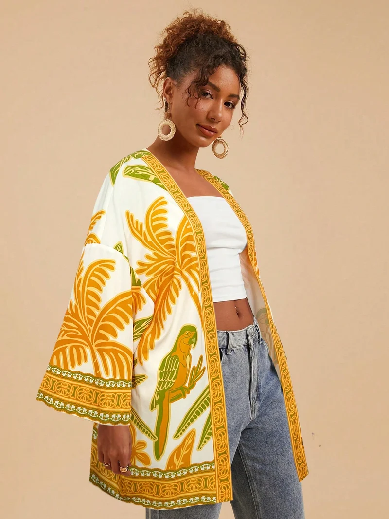 Kimono Ample Langarm | La Parisienne