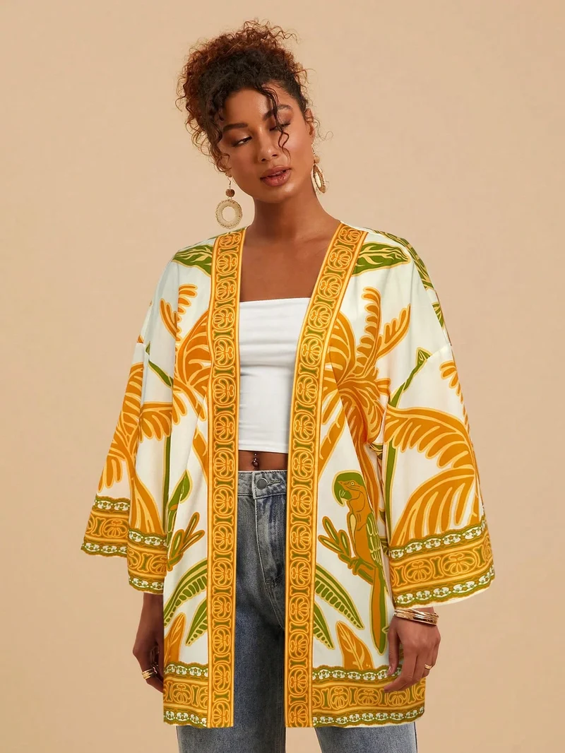 Kimono Ample Langarm | La Parisienne