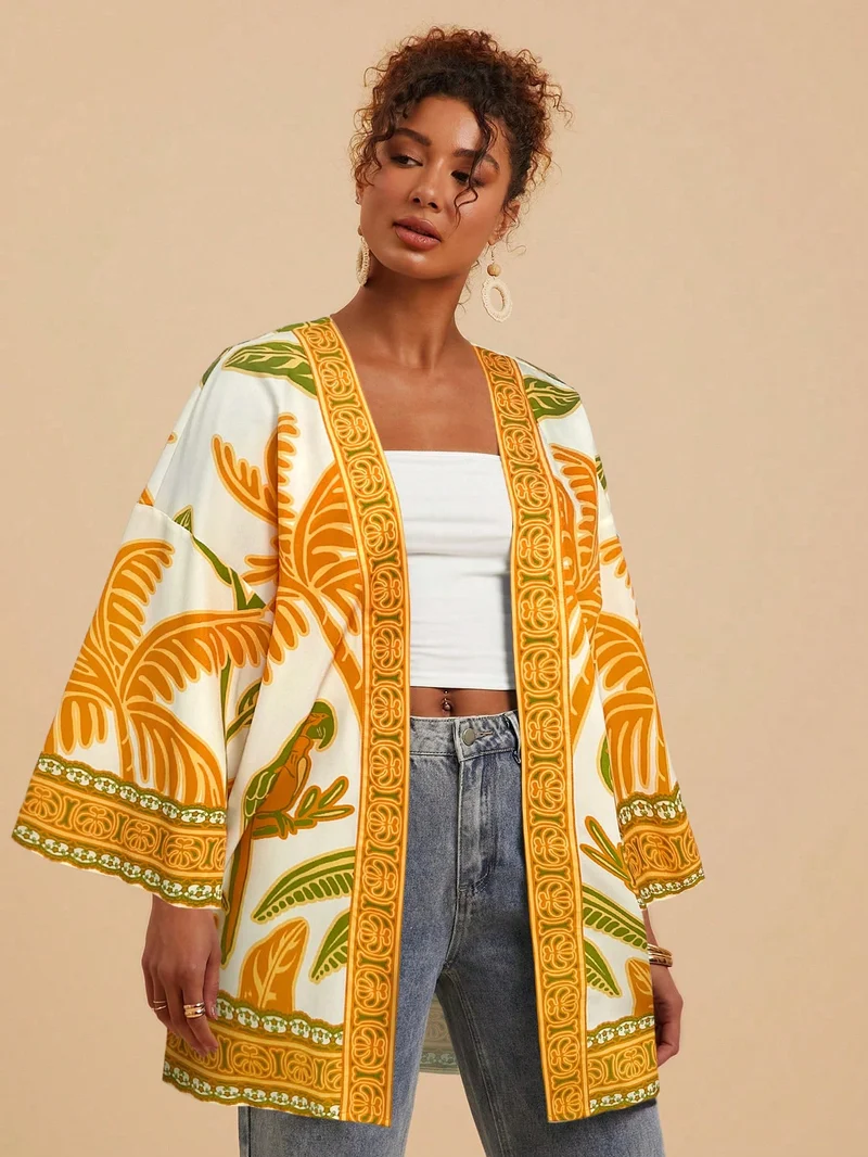 Kimono Ample Langarm | La Parisienne