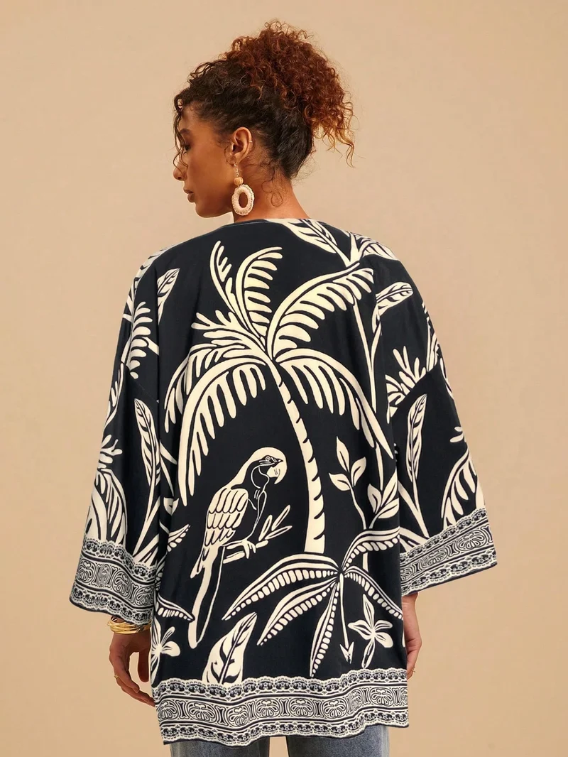 Kimono Ample Langarm | La Parisienne