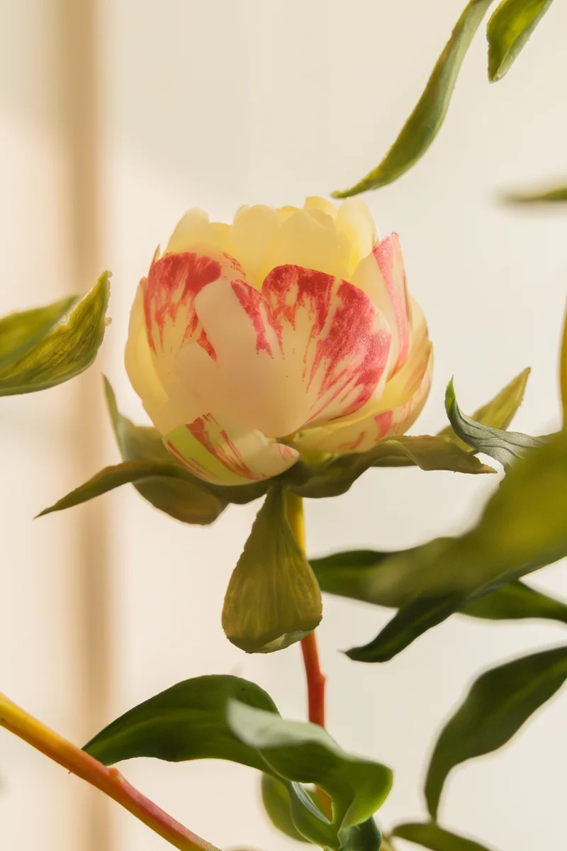 Kunstblumenstrauß Peony Heritage