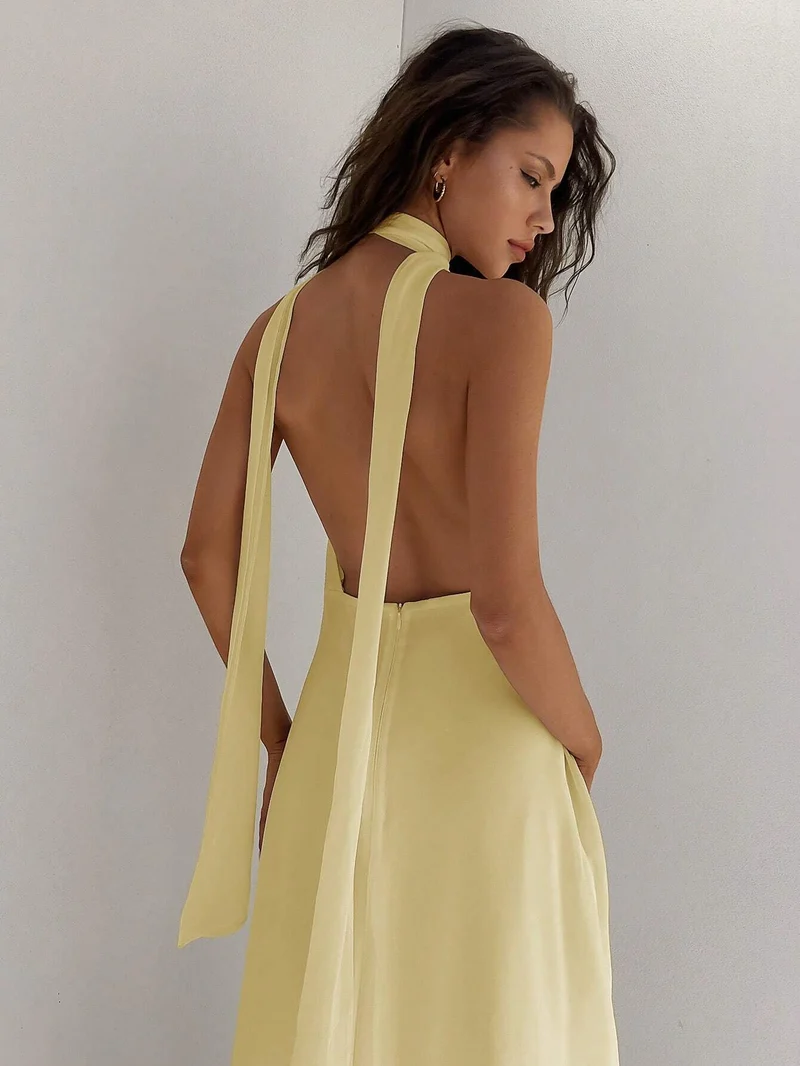 Ausgestelltes Chiffon-Kleid für Frauen | La Parisienne