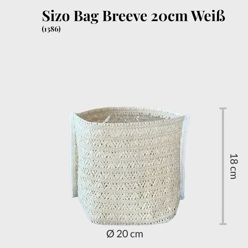 3er Übertopfset 1L 1M 1S Grün-Natur