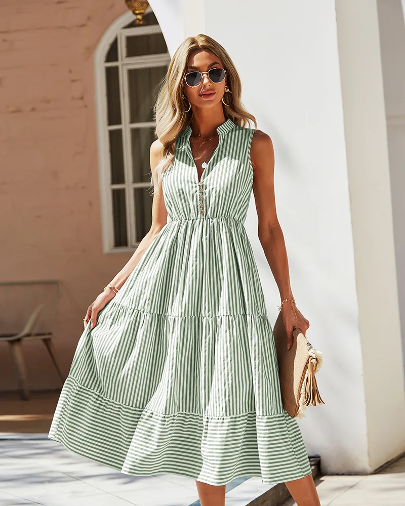 Klassisches Sommerkleid für Frauen || Klassisches Sommerkleid für Frauen La Parisienne