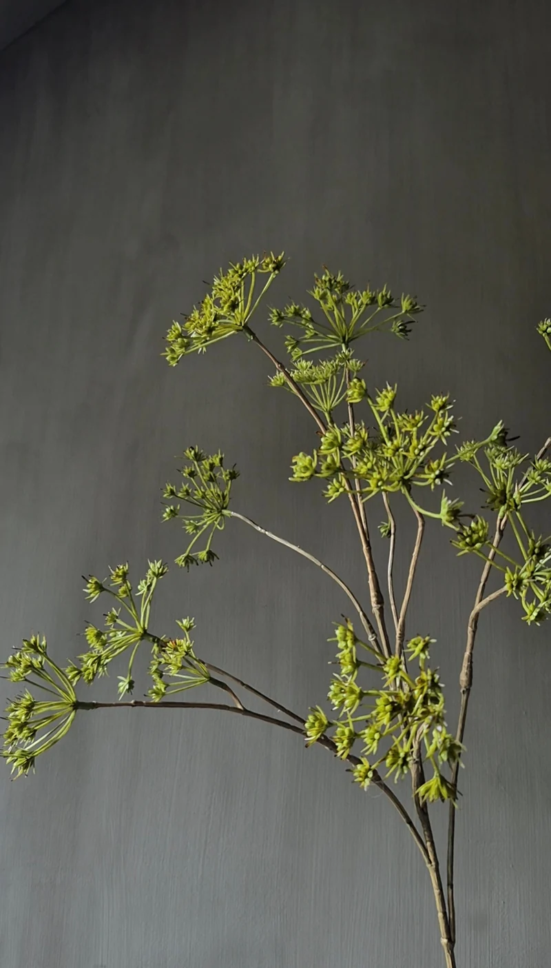Fluitenkruid kunsttak groen - 90 cm