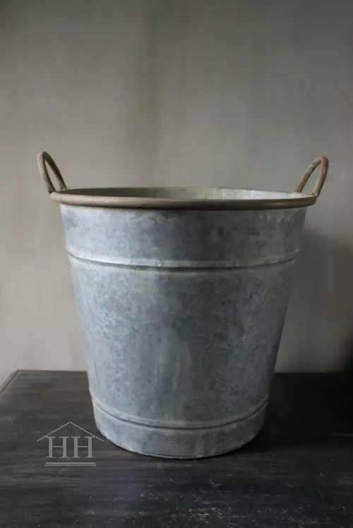 Zinken emmer met handvatten - 40 cm