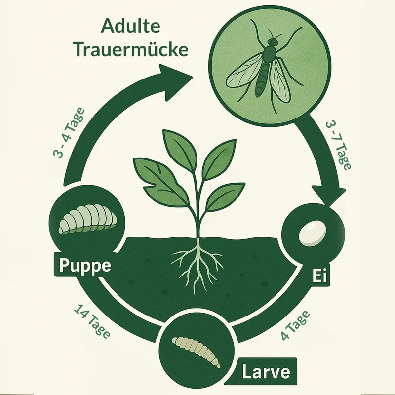 Starterset Trauermücken Adé: Nematoden und Gelbtafeln