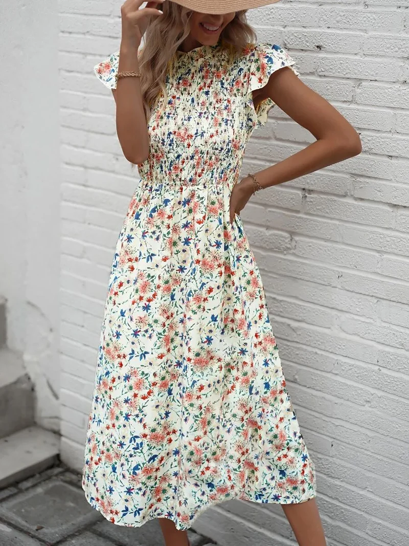 Klassisches Sommerkleid für Frauen || Klassisches Sommerkleid für Frauen La Parisienne