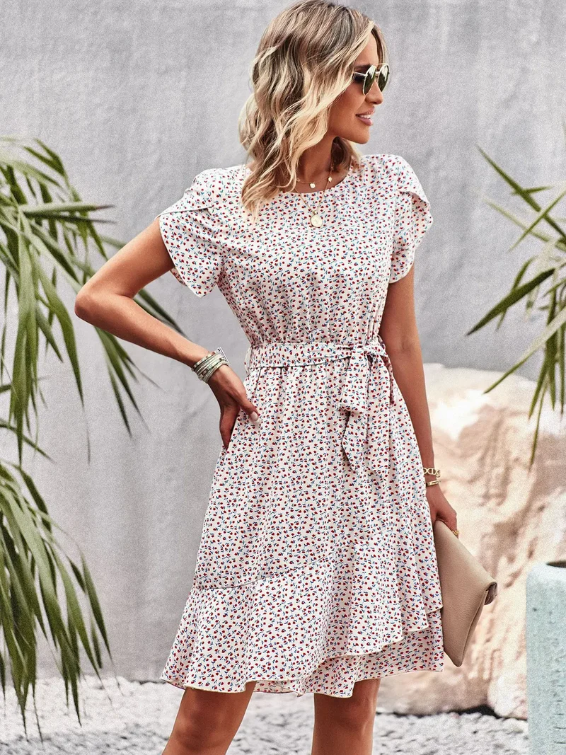 Klassisches Sommerkleid für Frauen || Klassisches Sommerkleid für Frauen La Parisienne
